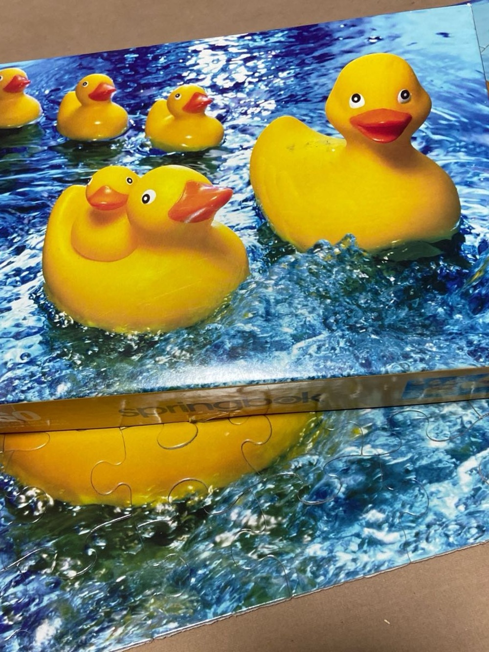 Springbok Yellow Rubber Duck (2004) 60 pieces
